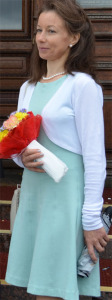 Елена Лавренова. Автор фото: 2012 год - свадьба дочери