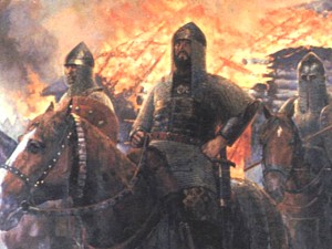 Н. И. Белов, Пожар Торжка 1372 г.